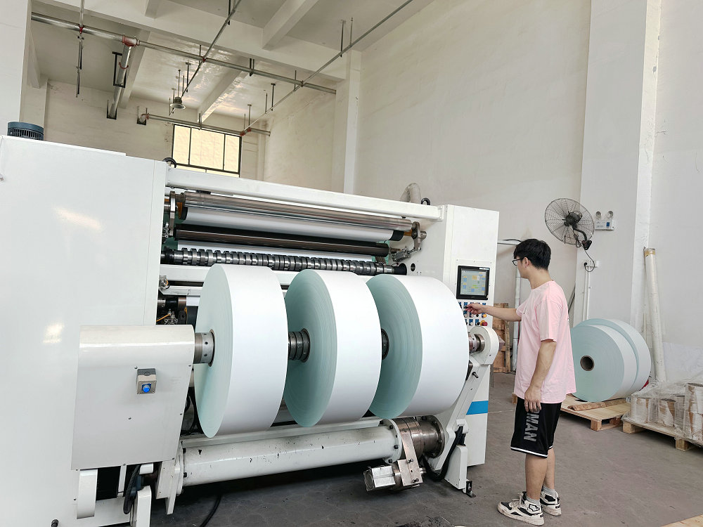 Self-adhesive label paper making machine